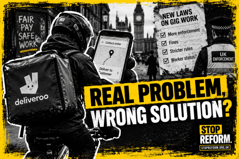 Reform’s Deliveroo Law: real problem, but is this really the solution?